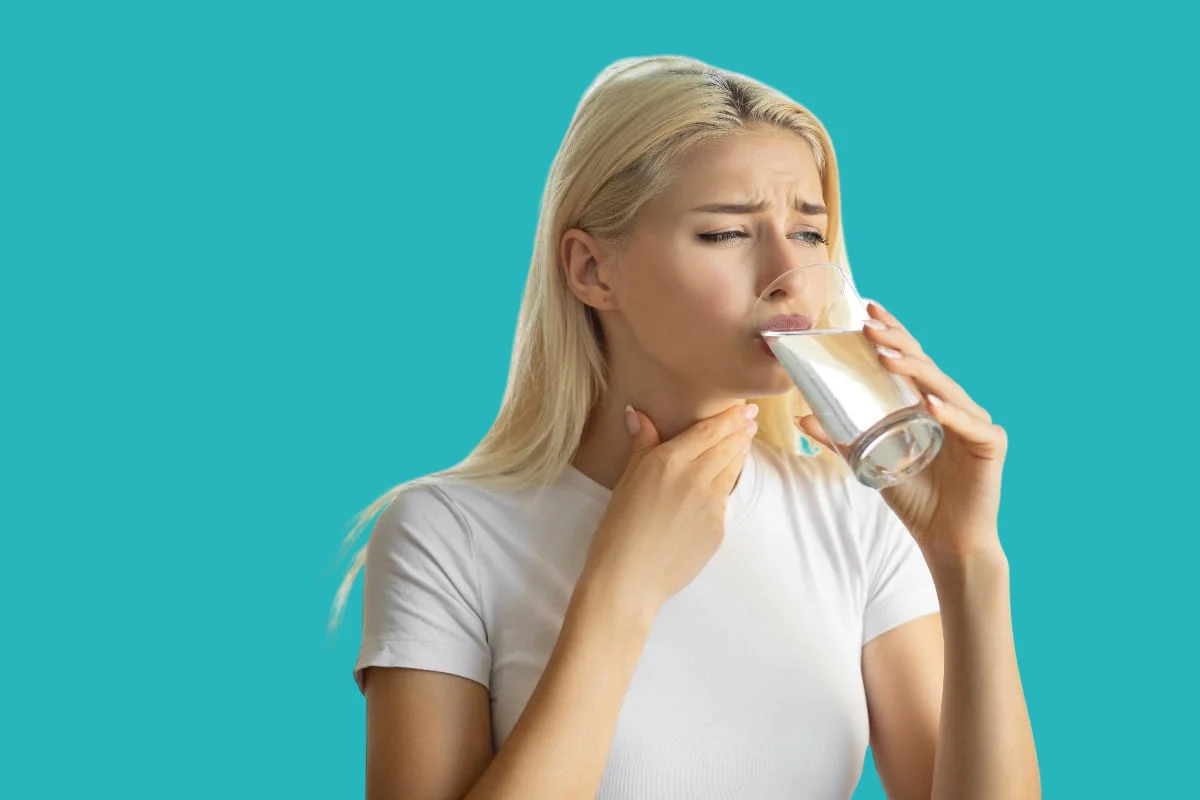  صعوبة البلع من اعراض التهاب اللوزتين 