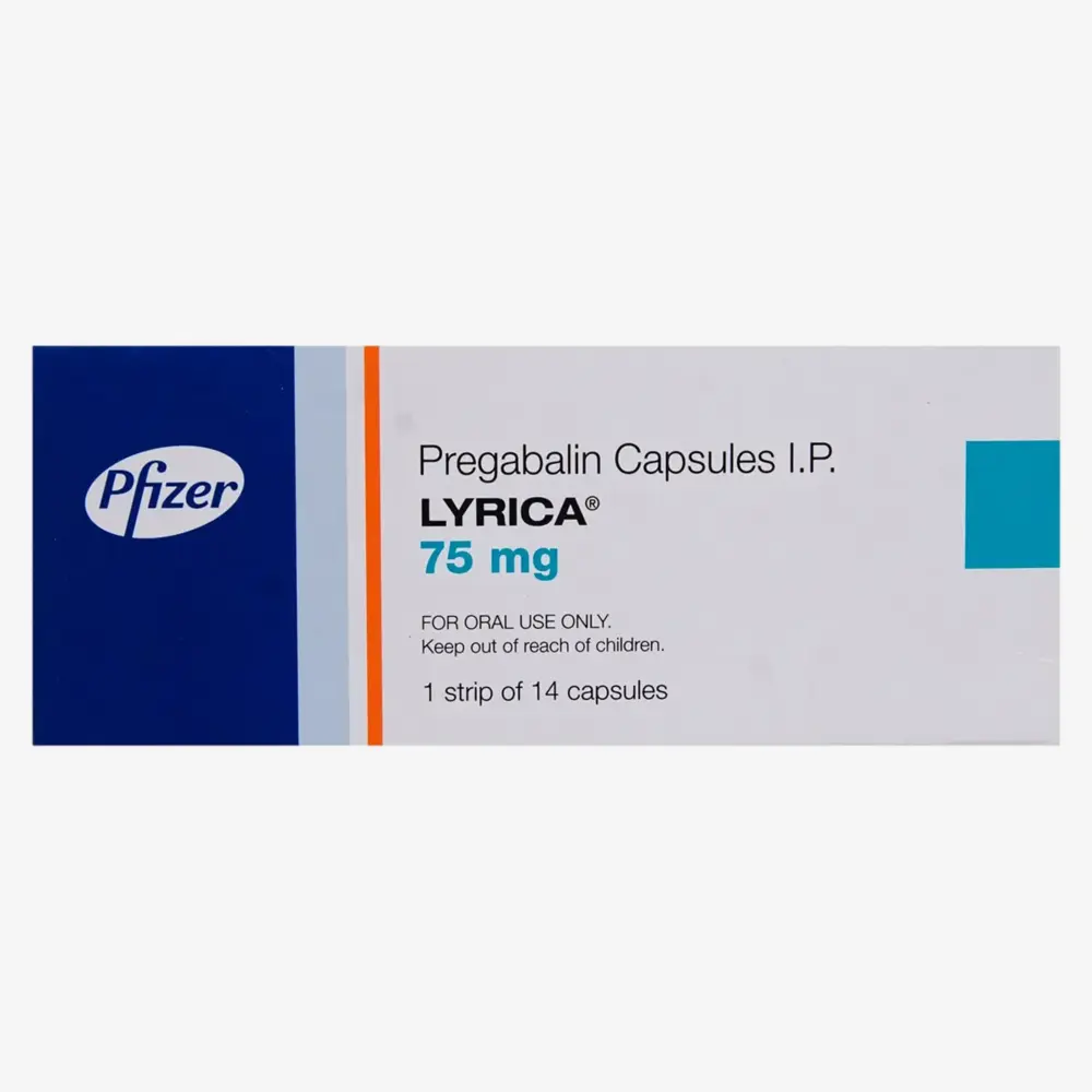 Lyrica 75 mg 20 capsules 75mg