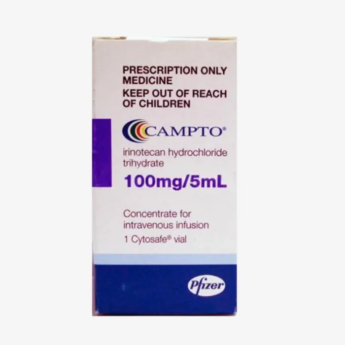 Campto 100 mg injection 100mg