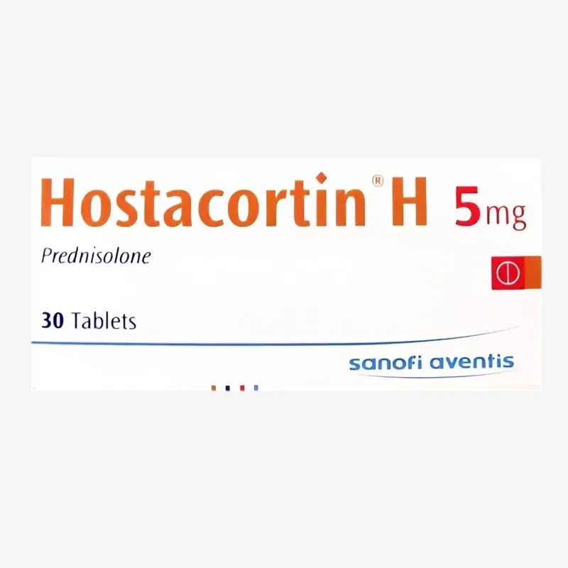 هوستاكورتين اتش 5 مليجرام اقراص 5mg