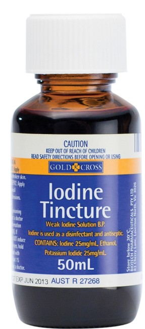 Iodine Tincture 2 5or Drops Rosheta