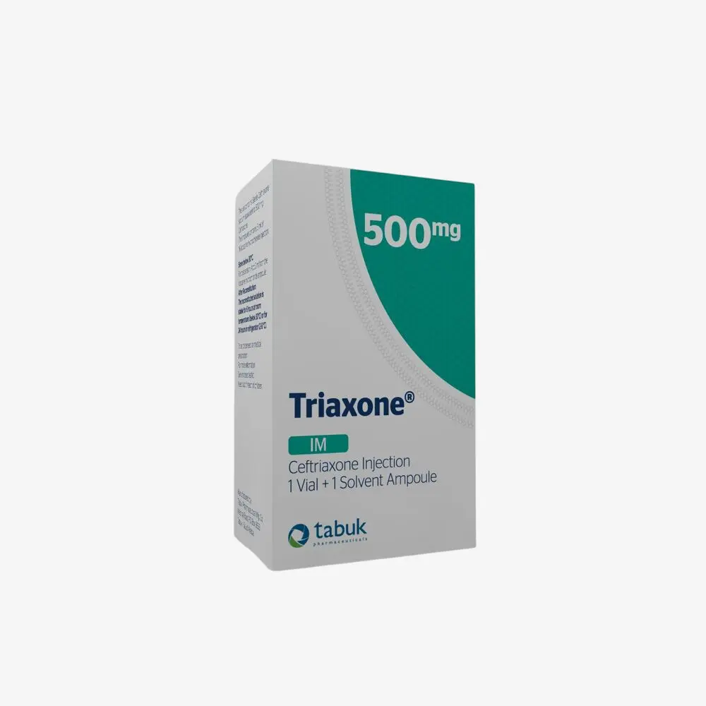Triaxone 500 mg Vial 500mg