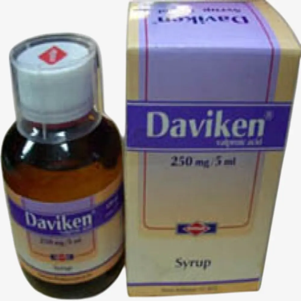 Daviken 250 mg 5 ml Syrup 250mg