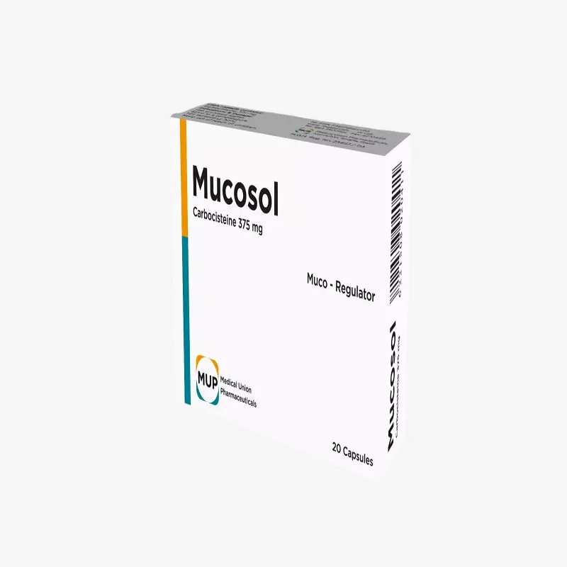 ميوكوسول 375 مليجرام كبسولات 375mg