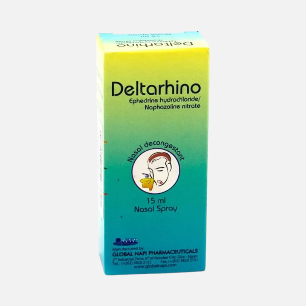 دلتارينو بخاخ لعلاج احتقان الانف والحساسية 15 ml