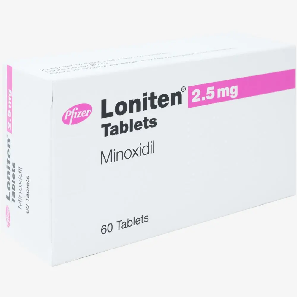 Loniten 2.5 mg 60 tablets 2.5mg