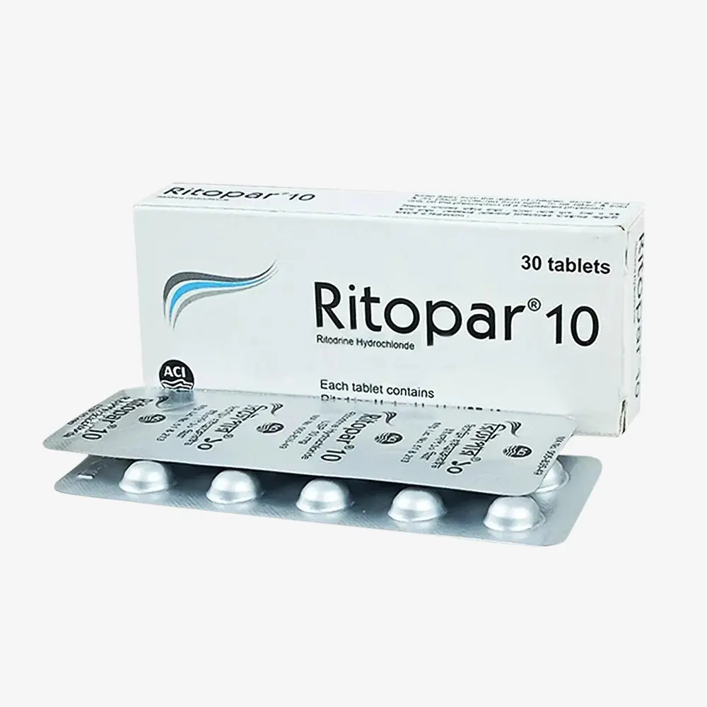Ritopar 10 mg 30 tablets 10mg