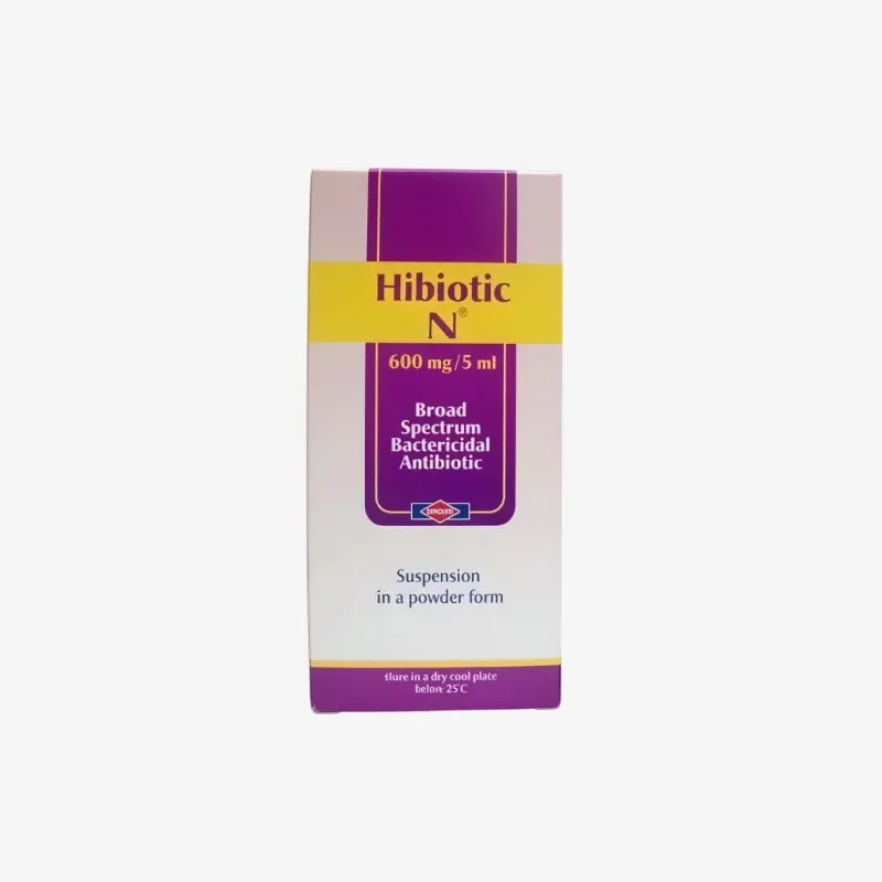 هاي بيوتيك ان شراب 60 ملي 600 مليجرام 600 مليجرام