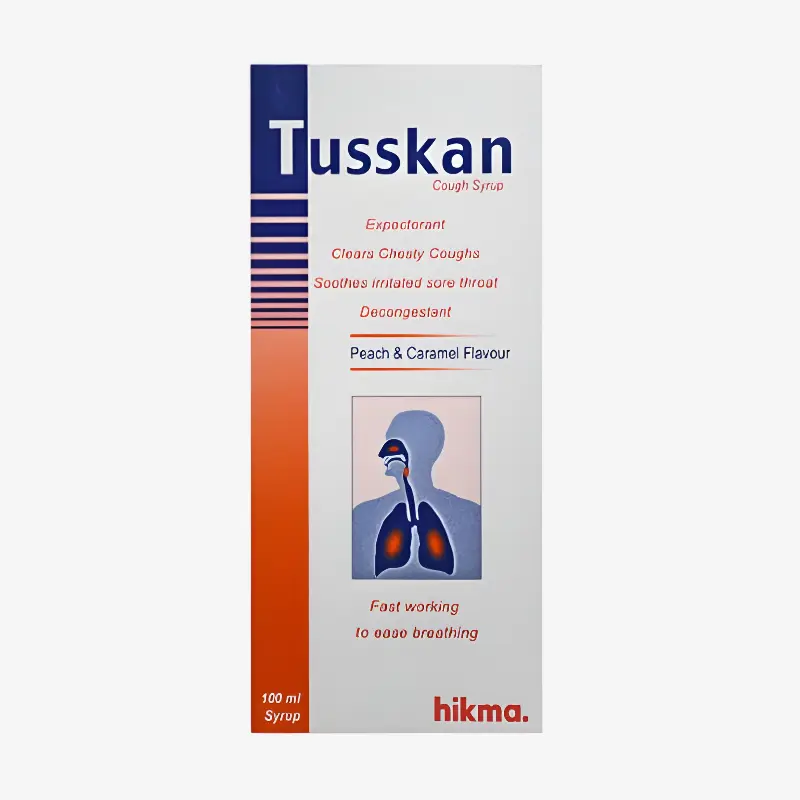 توسكان 100 ملي شراب 7.5mg