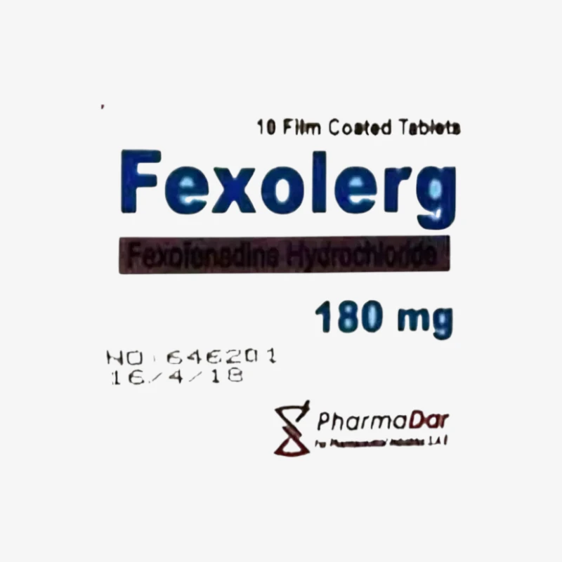 Fexolerg 180 mg tablets 180mg