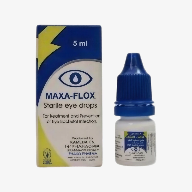 ماكسافلوكس 3 مليجرام 5 ملي قطرة عين 3 مليجرام