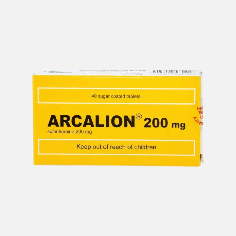arcalion 200mg 40 sugar coated tab 200mg