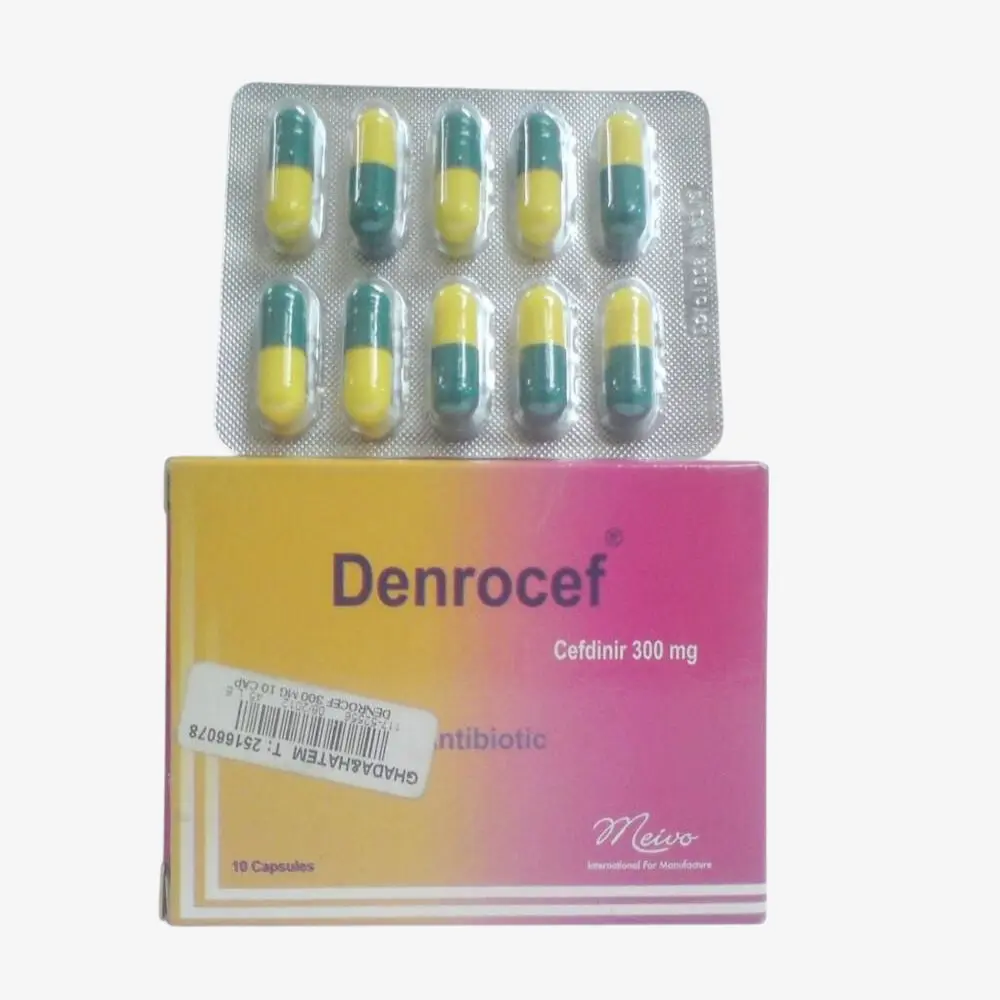 دنروسيف 300 مليجرام 10 كبسولات 300mg