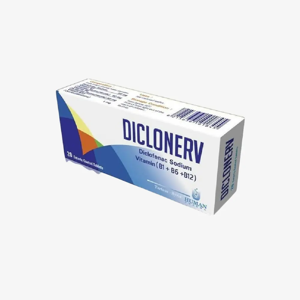 Diclonerv tablets 50 mg 50 mg