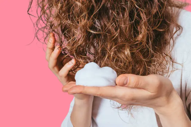 How to use hair cream bath