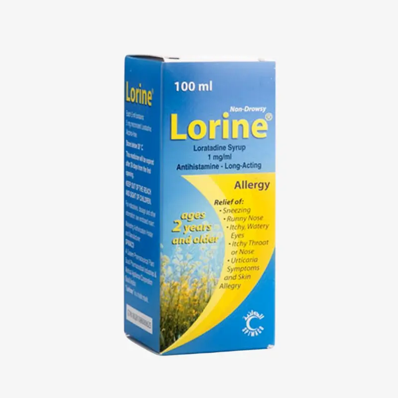 لورين 5 مليجرام 100 ملي شراب 5mg