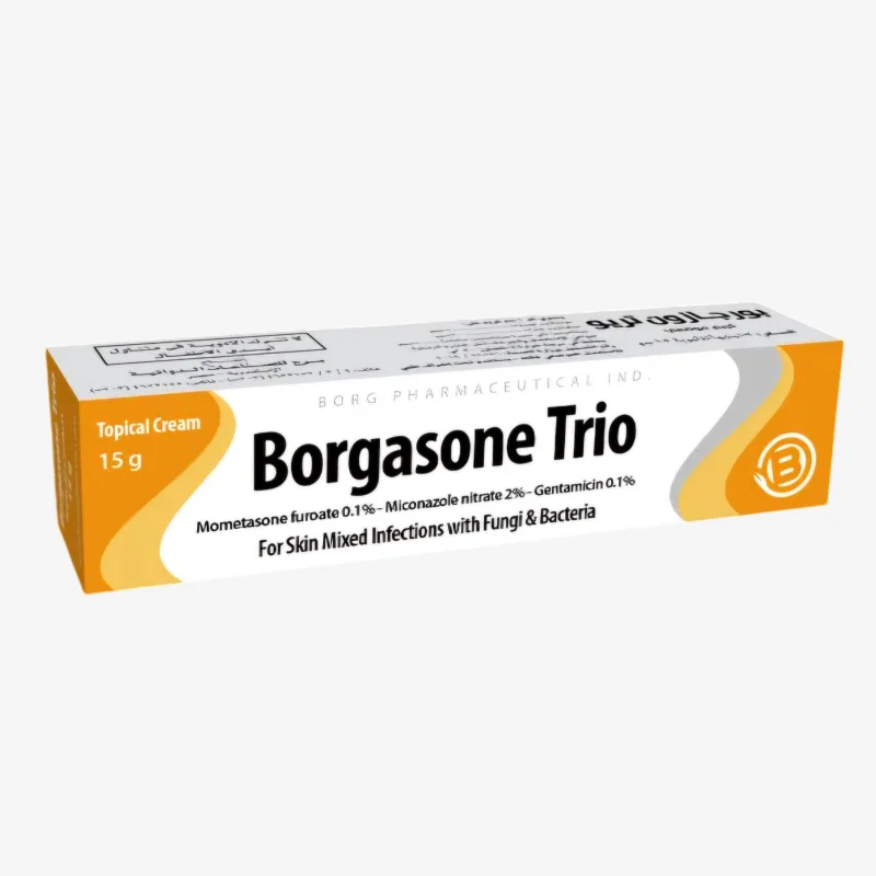 borgasone trio 15 gm cream 