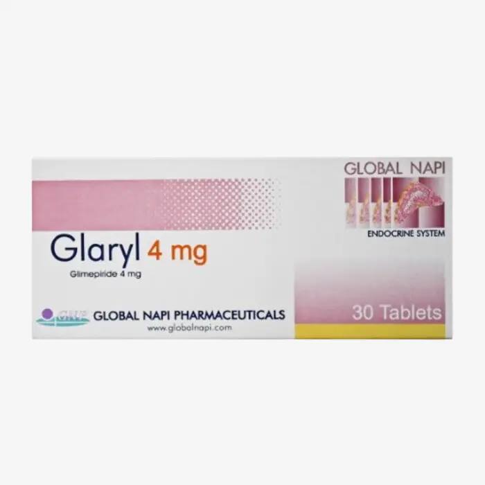 جلاريل 4 مليجرام 30 قرص 4mg