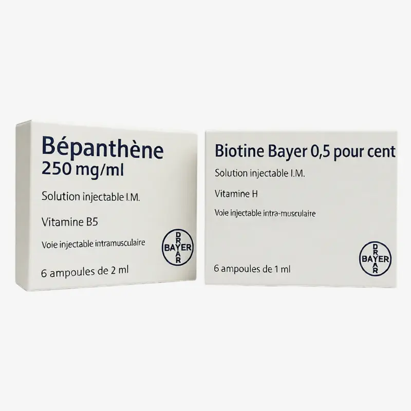 biotin and bepanthen for treating hair loss 500