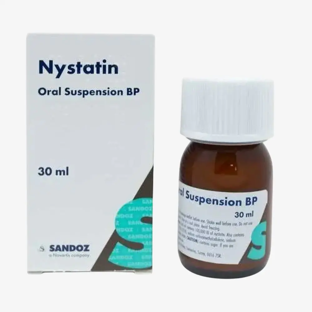 نيستاتين نقط لعلاج العدوى الفطرية 