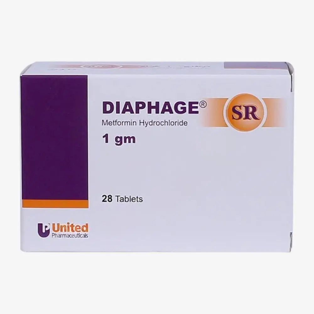 Diaphage SR 1000 mg 30 tablets 1000mg
