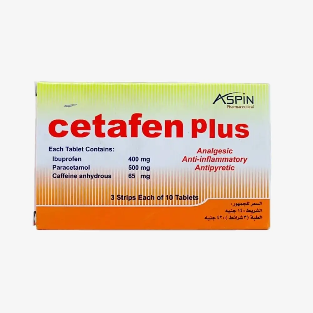 cetafen plus 30 tablets 