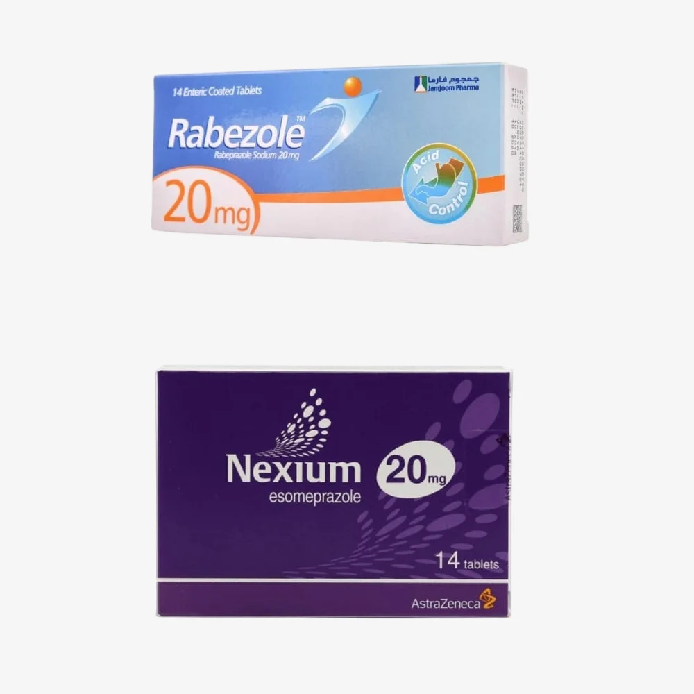 differences between nexium and rabezole for stomach ulcers treatment 