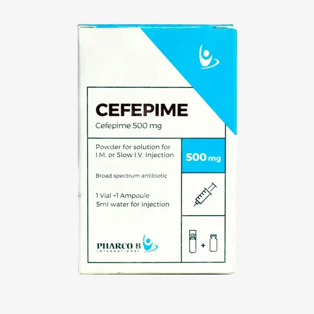 Cefepime 500 mg Injection 500 gm