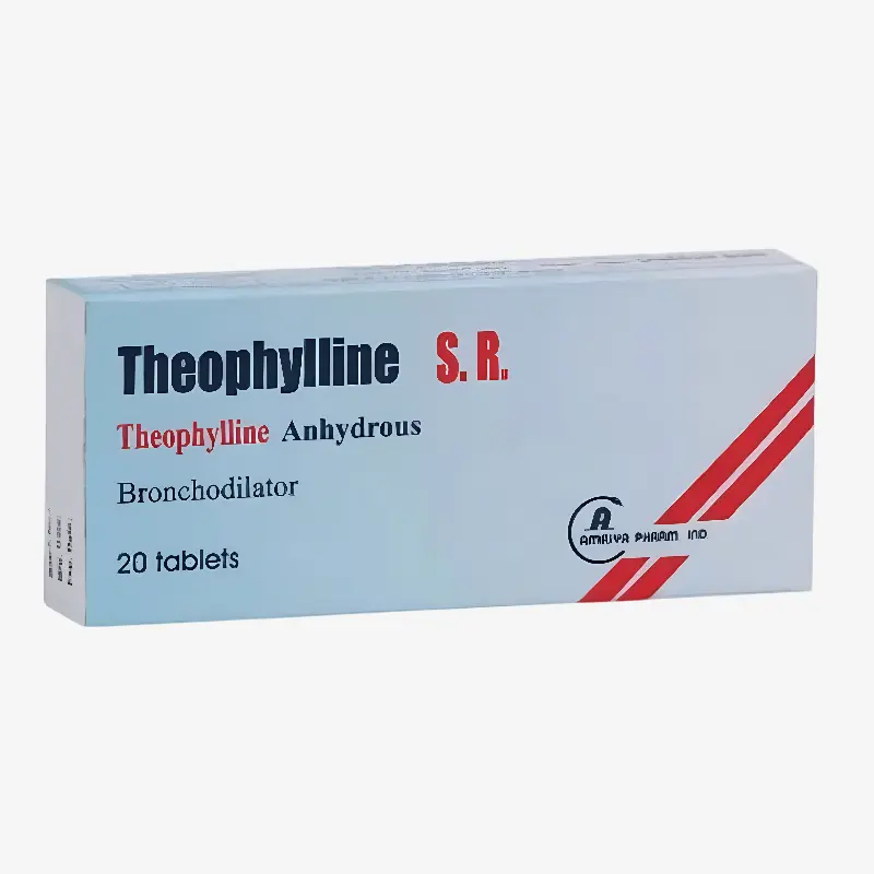 ثيوفيلين اس ار اقراص 200mg