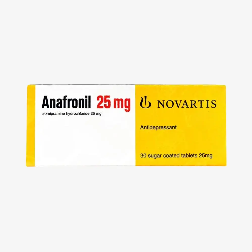 anafronil 25 mg 30 tablets - rosheta uae 25 mg