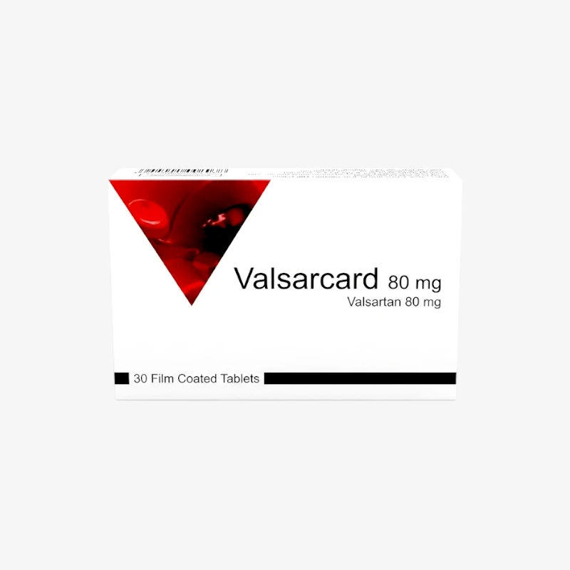 Valsarcard 80 mg tablets 80mg