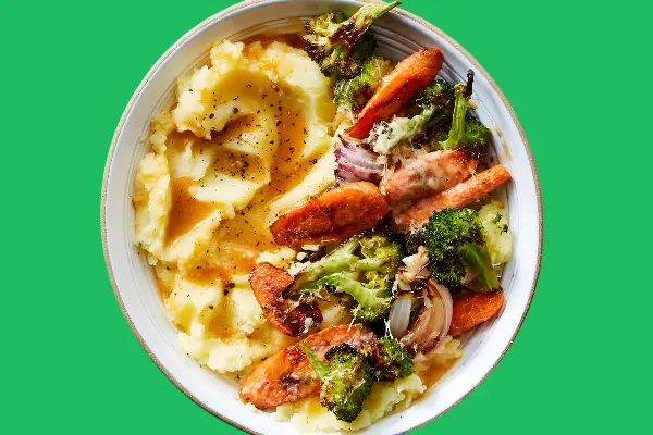 Boiled and mashed vegetables after gastric sleeve surgery