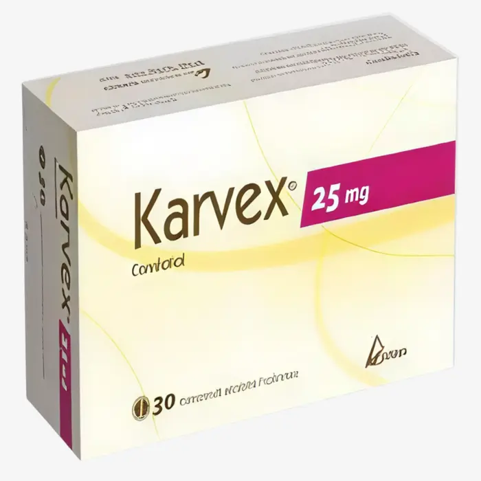 كارفيكس 25 مليجرام 30 قرص 25 mg