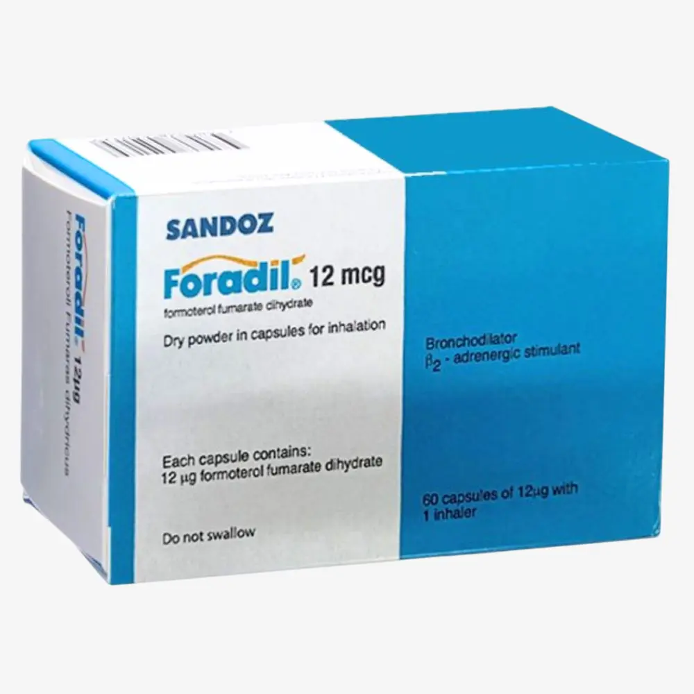foradil inhalation capsules 12 mcg 12 mcg