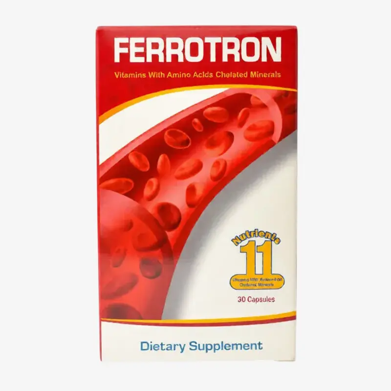 فيروترون كبسولات 30 كبسولة 