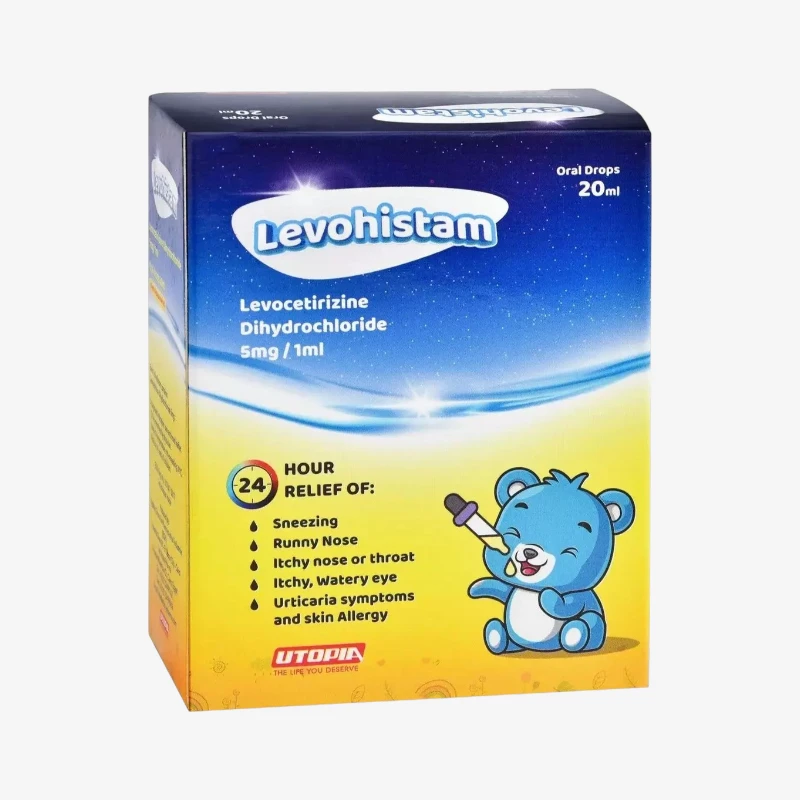 Levohistam 5 mg/1 ml oral drops 5 mg/ 1 ml