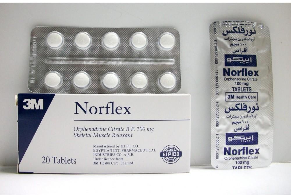 Norflex 100mg Tablets Rosheta