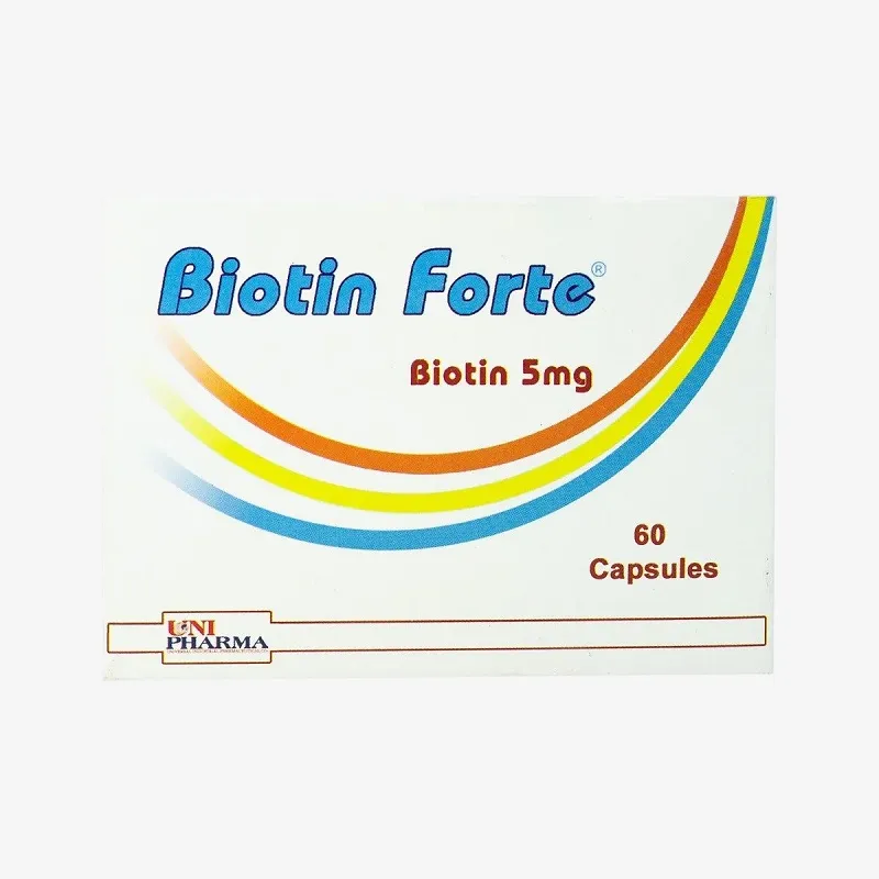 biotin forte 5 mg 60 capsules 5 mg