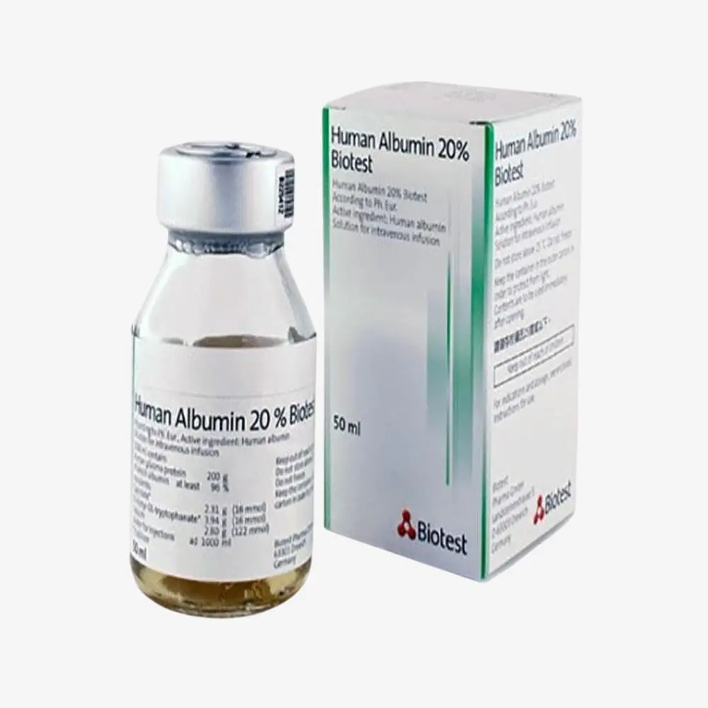 هيومان البومين فاكسيرا 200mg