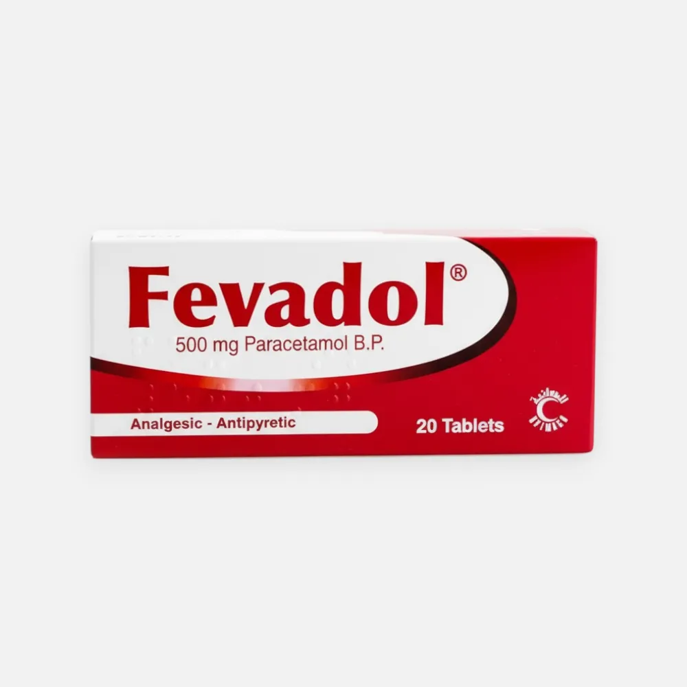 fevadol 500mg 20 tablets 500mg
