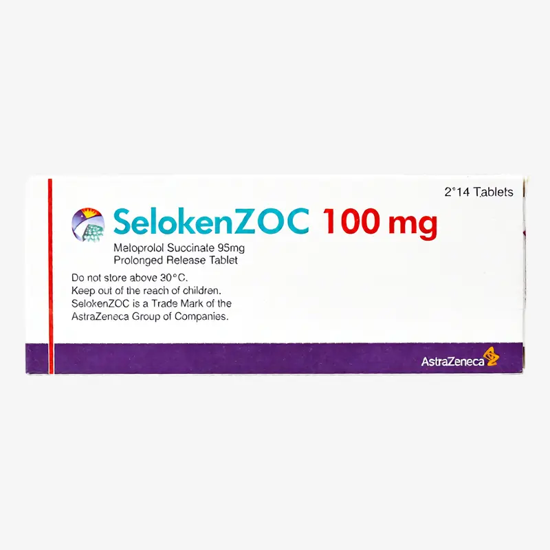 Seloken Zoc 100 mg tablets - Saudi Arabia 
