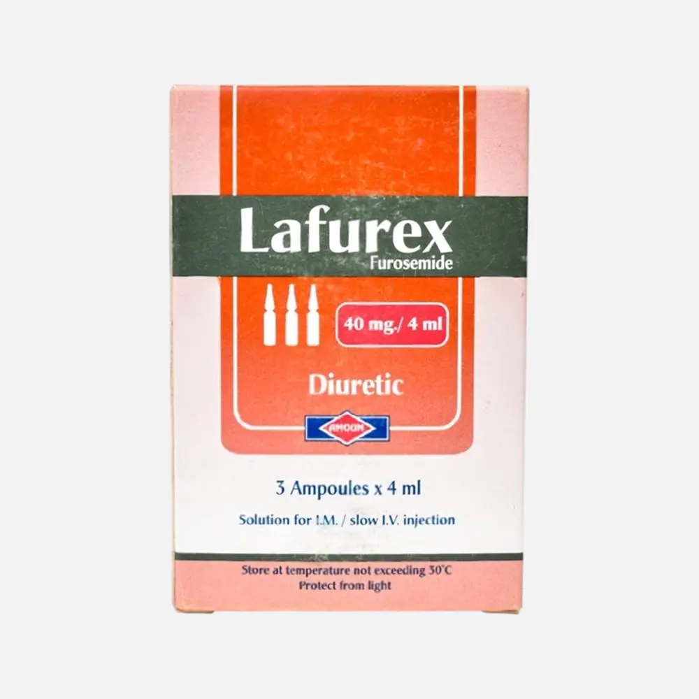 lafurex 40mg/4ml 3 amp 40 mg