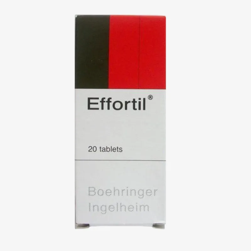 Effortil 20 tablets 5mg