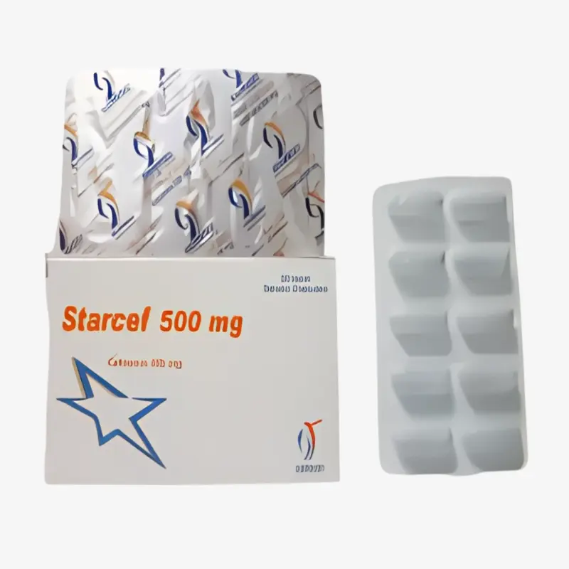 Starcef 500 mg 20 Capsules 500mg