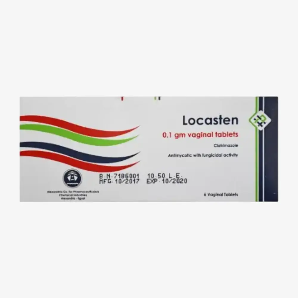لوكاستين-1 500 مليجرام لبوس مهبلي 0.5gm