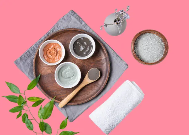 Products needed for a Moroccan bath