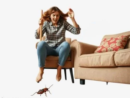 Seeing a family member afraid of insects is one of the causes of insect phobia
