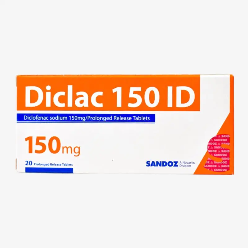 ديكلاك اي دى 150 مليجرام اقراص 150 مليجرام