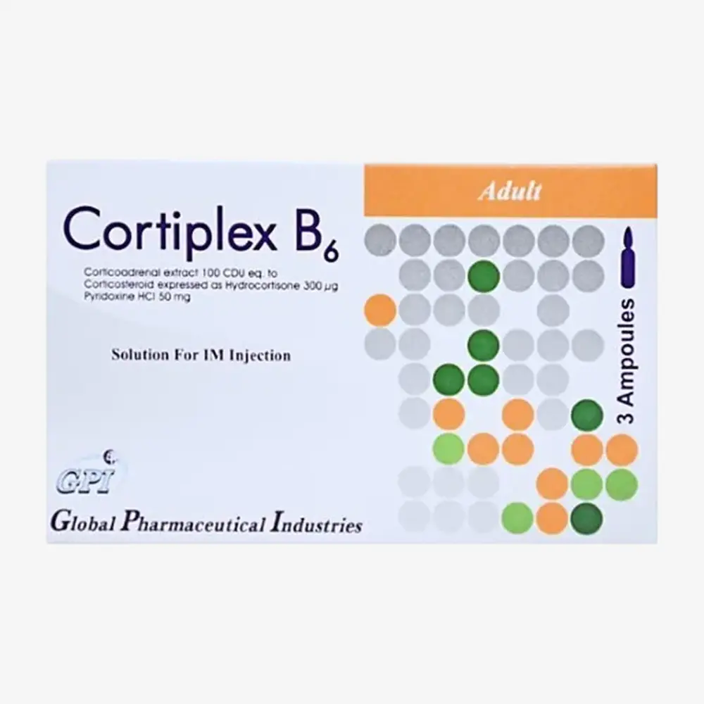 Cortiplex B6 3 ampoules 3 AMP