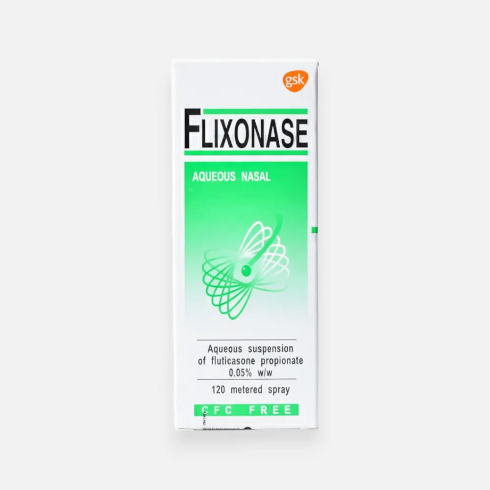 flixonase 50 mcg/metered nasal spray 120 dose 50 mcg